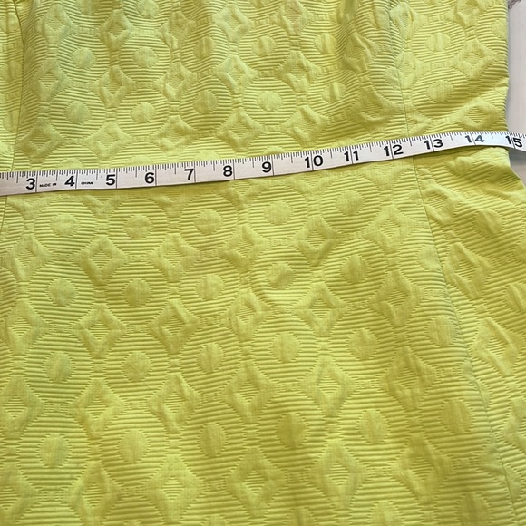 Banana Republic Milly Collection Lime Green Dress. Size 6. Gently worn. - Picture 6 of 16